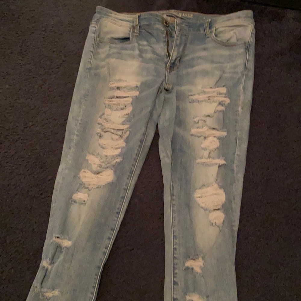 American eagle jean jegging 14 short